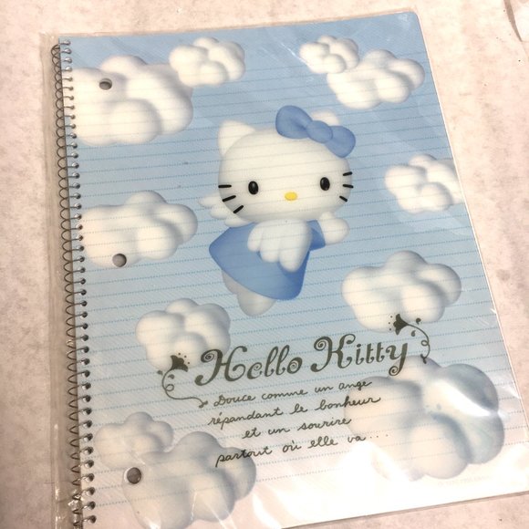 SANRIO Hello Kitty Wirebound Notebook NWT VTG - Picture 8 of 12